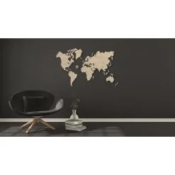 WOODEN CITY Maquette Carte Du Monde L -Maquettes en métal Soldes wooden city wm502 carte du monde l 8