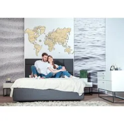 WOODEN CITY Maquette Carte Du Monde Xxl -Maquettes en métal Soldes wooden city wm505 carte du monde xxl 5