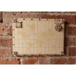 WOODEN CITY Maquette Carte Du Monde Expédition Série De Point -Maquettes en métal Soldes wooden city wm507 carte du monde expedition serie de point 5