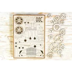 WOODEN CITY Maquette Char Romain 12 WOODEN CITY Maquette Char Romain -Maquettes en métal Soldes wooden city wr301 char romain 3