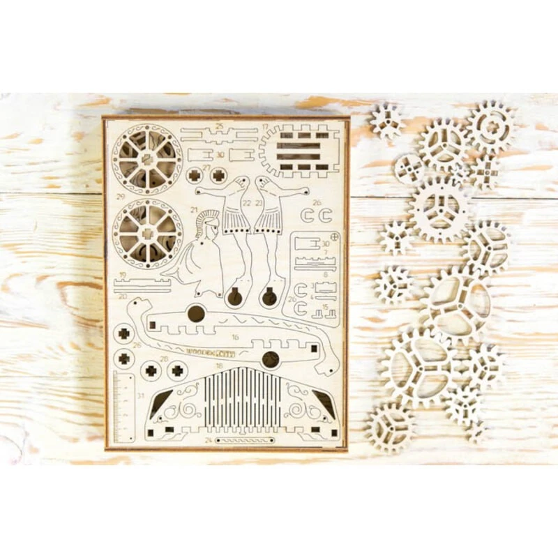 WOODEN CITY Maquette Char Romain 4 WOODEN CITY Maquette Char Romain – Image 4