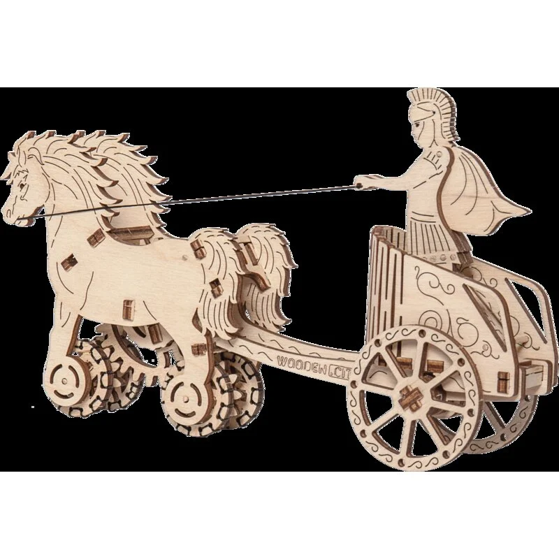 WOODEN CITY Maquette Char Romain 7 WOODEN CITY Maquette Char Romain – Image 7