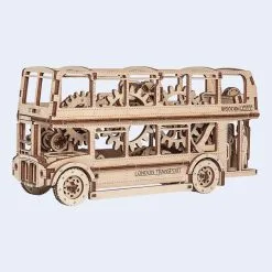 WOODEN CITY Maquette Bus De Londres -Maquettes en métal Soldes wooden city wr303 bus de londres 2