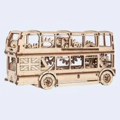 WOODEN CITY Maquette Bus De Londres -Maquettes en métal Soldes wooden city wr303 bus de londres 3