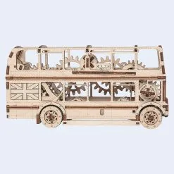 WOODEN CITY Maquette Bus De Londres -Maquettes en métal Soldes wooden city wr303 bus de londres 4