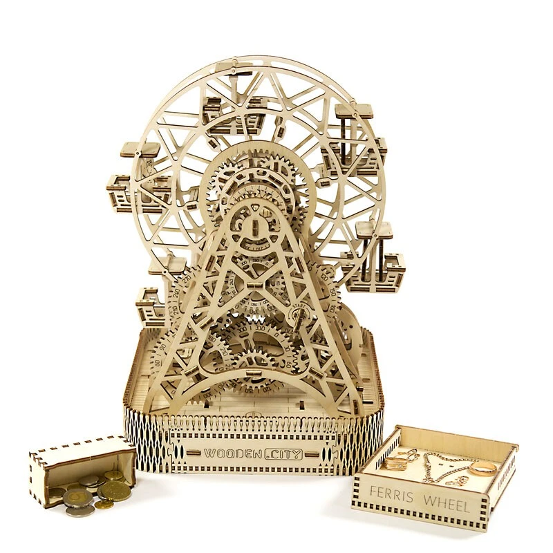 WOODEN CITY Maquette Grande Roue 16 WOODEN CITY Maquette Grande Roue – Image 16