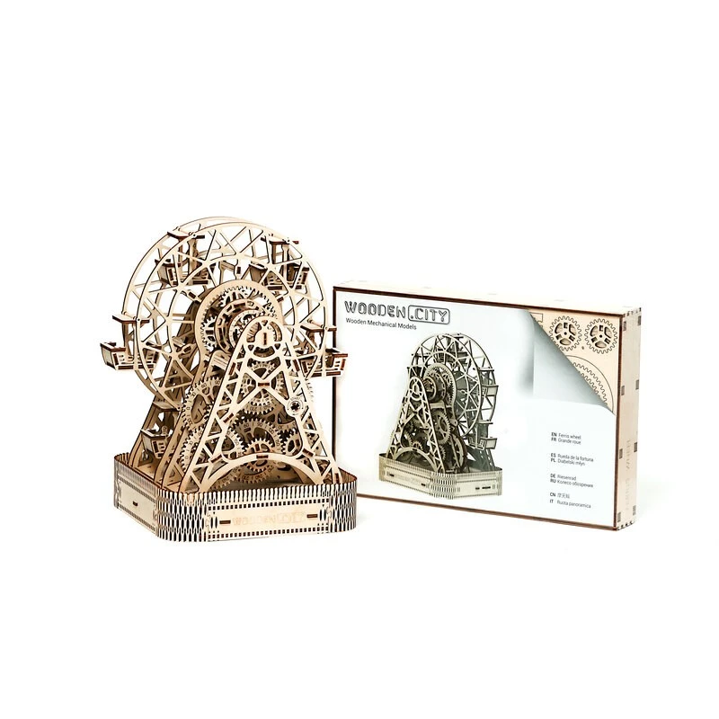 WOODEN CITY Maquette Grande Roue 17 WOODEN CITY Maquette Grande Roue – Image 17