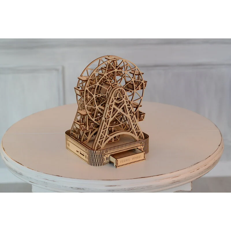 WOODEN CITY Maquette Grande Roue 19 WOODEN CITY Maquette Grande Roue – Image 19