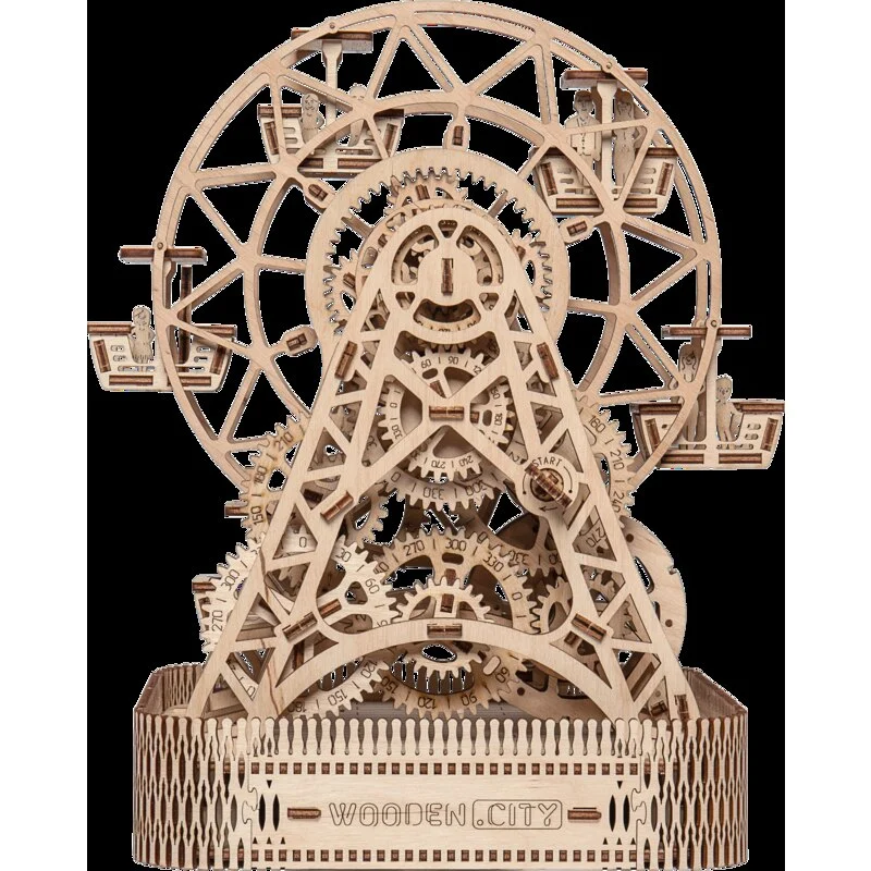WOODEN CITY Maquette Grande Roue 3 WOODEN CITY Maquette Grande Roue – Image 3