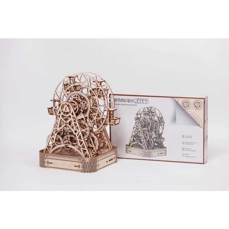 WOODEN CITY Maquette Grande Roue 1 WOODEN CITY Maquette Grande Roue