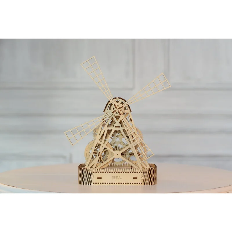 WOODEN CITY Maquette Moulin 2 WOODEN CITY Maquette Moulin – Image 2