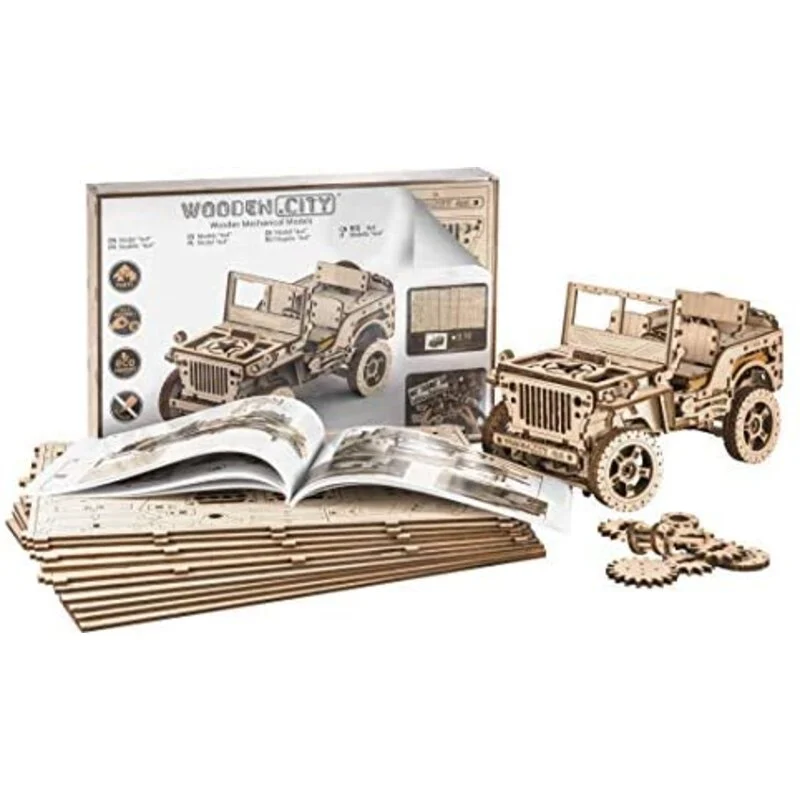 WOODEN CITY Maquette 4x4 1 WOODEN CITY Maquette 4x4