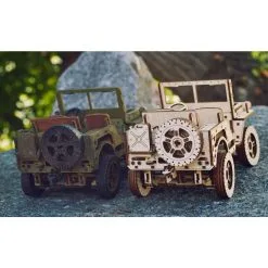 WOODEN CITY Maquette 4x4 45 WOODEN CITY Maquette 4x4 -Maquettes en métal Soldes wooden city wr309 4x4 18