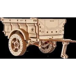 WOODEN CITY Maquette Remorque -Maquettes en métal Soldes wooden city wr310 remorque 3