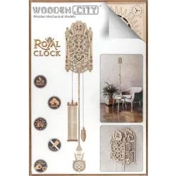 WOODEN CITY Maquette Horloge Royale -Maquettes en métal Soldes wooden city wr314 horloge royale 5