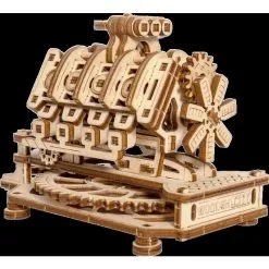 WOODEN CITY Maquette Moteur V8 19 WOODEN CITY Maquette Moteur V8 -Maquettes en métal Soldes wooden city wr316 moteur v8 3