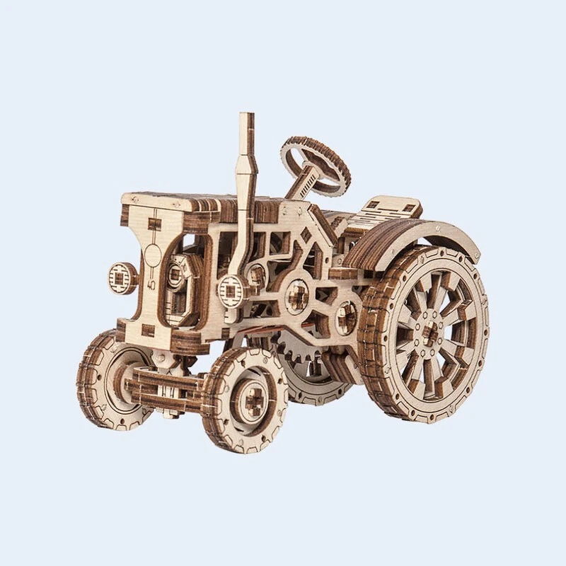 WOODEN CITY Maquette Tracteur 2 WOODEN CITY Maquette Tracteur – Image 2