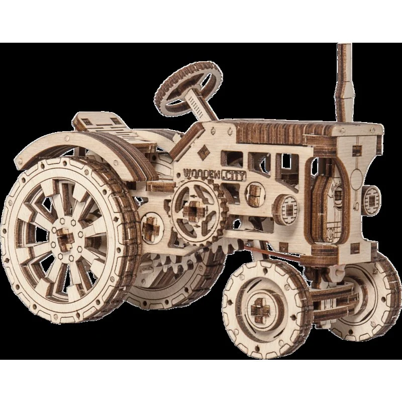 WOODEN CITY Maquette Tracteur 5 WOODEN CITY Maquette Tracteur – Image 5