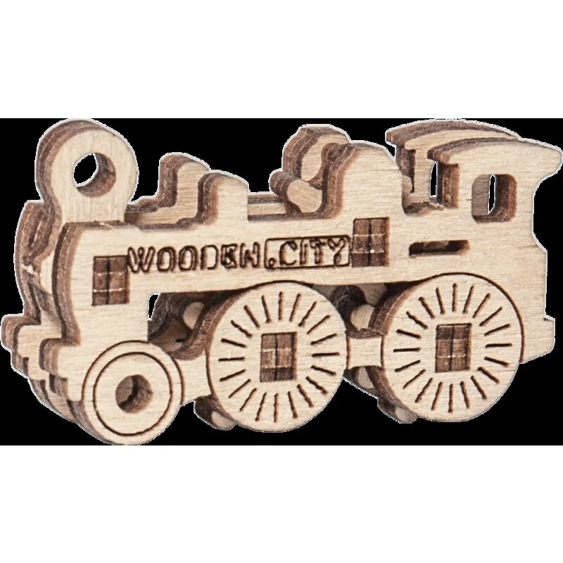 WOODEN CITY Maquette Train Widgets De Transport 1 WOODEN CITY Maquette Train Widgets De Transport