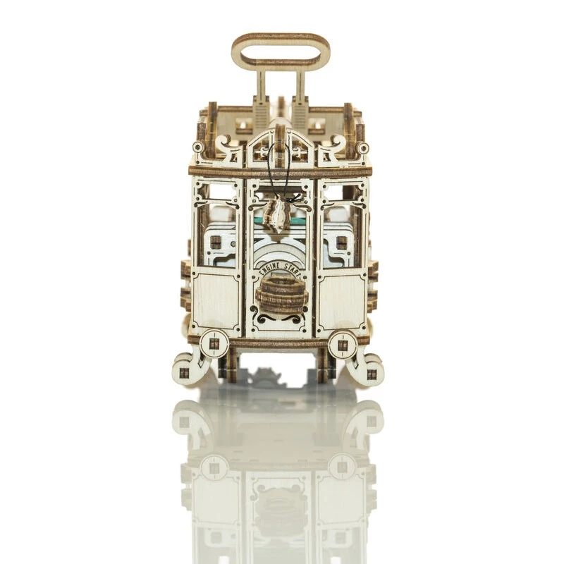 WOODEN CITY Maquette Tramway De Ville Avec Rails 6 WOODEN CITY Maquette Tramway De Ville Avec Rails – Image 6