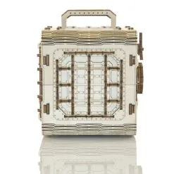 WOODEN CITY Maquette Coffre-fort -Maquettes en métal Soldes wooden city wr322 coffre fort 4