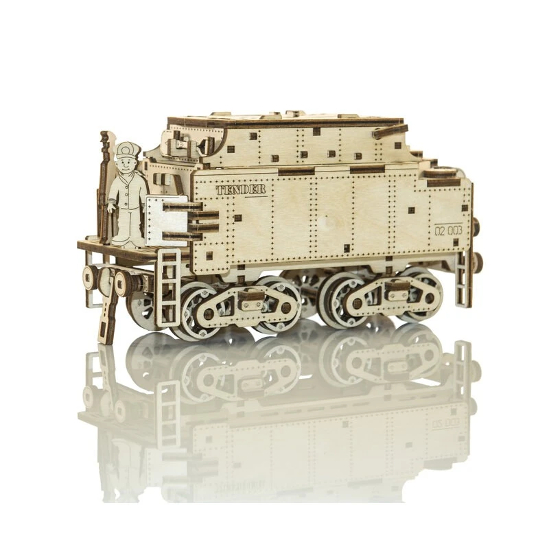 WOODEN CITY Maquette Wooden Express + Tender Avec Rails 13 WOODEN CITY Maquette Wooden Express + Tender Avec Rails – Image 13