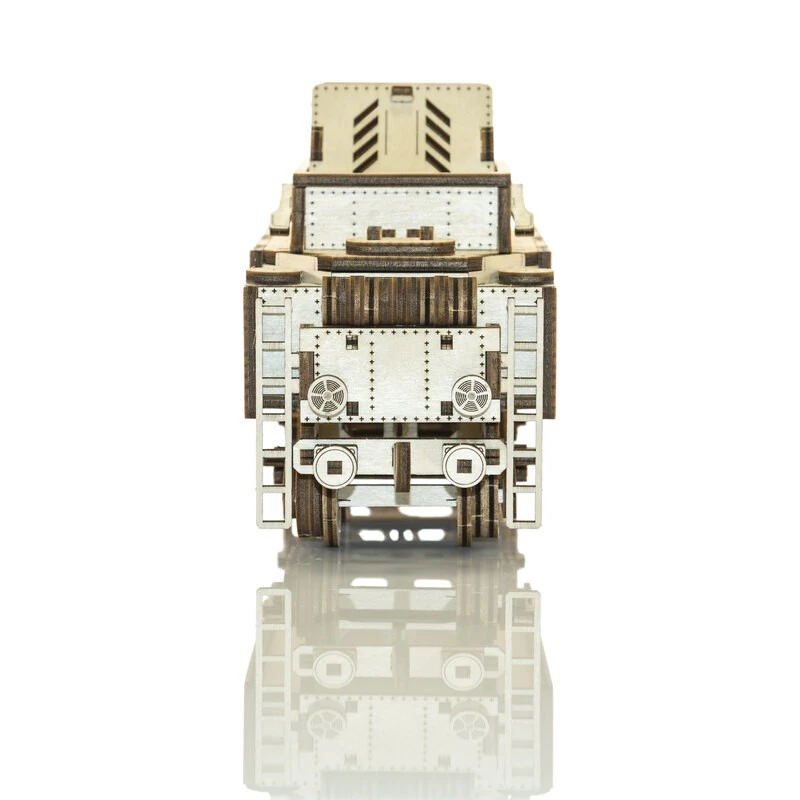 WOODEN CITY Maquette Wooden Express + Tender Avec Rails 10 WOODEN CITY Maquette Wooden Express + Tender Avec Rails – Image 10