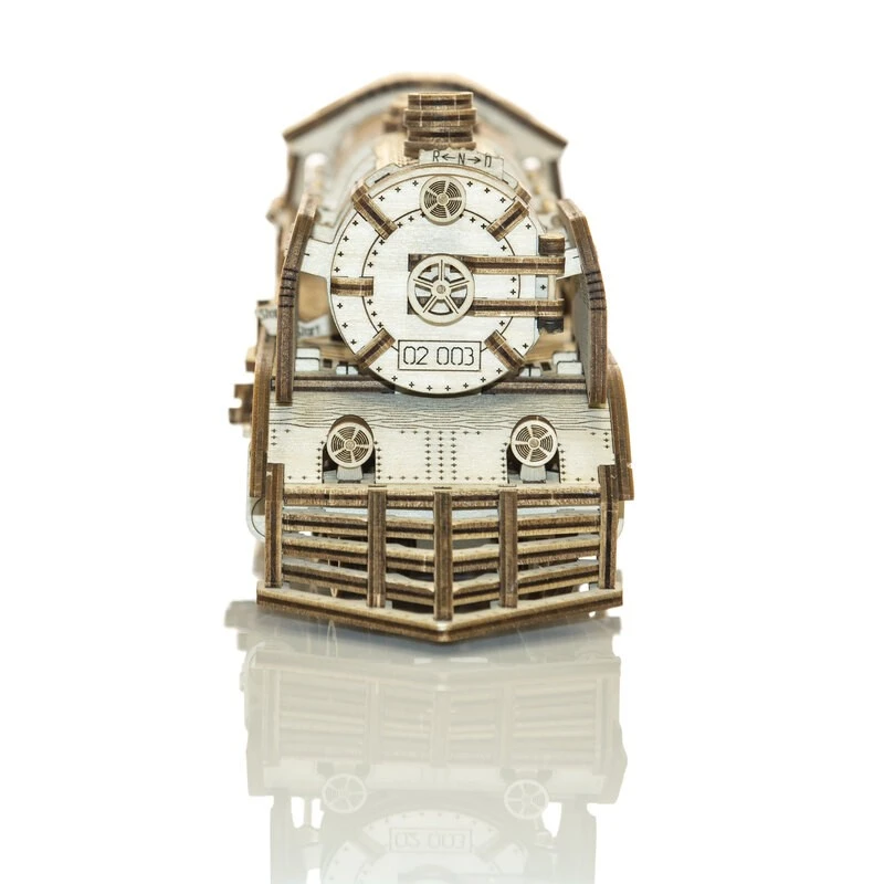 WOODEN CITY Maquette Wooden Express + Tender Avec Rails 1 WOODEN CITY Maquette Wooden Express + Tender Avec Rails