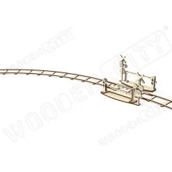 WOODEN CITY Maquette Rails Ronds + Croisement 7 WOODEN CITY Maquette Rails Ronds + Croisement -Maquettes en métal Soldes wooden city wr324 rails ronds croisement 2