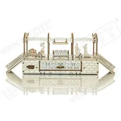 WOODEN CITY Maquette Gare -Maquettes en métal Soldes wooden city wr325 gare 2