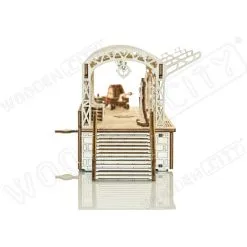 WOODEN CITY Maquette Gare -Maquettes en métal Soldes wooden city wr325 gare 3