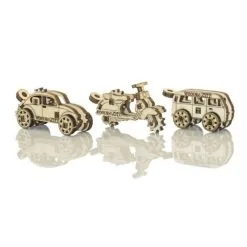 WOODEN CITY Maquette Widgets Voitures